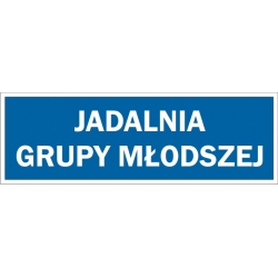 Jadalnia grupy młodszej